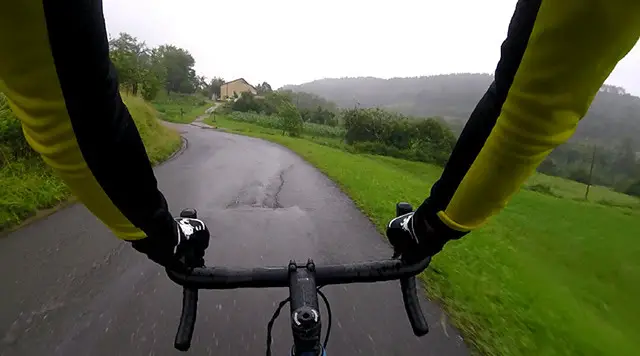lluvia ciclismo